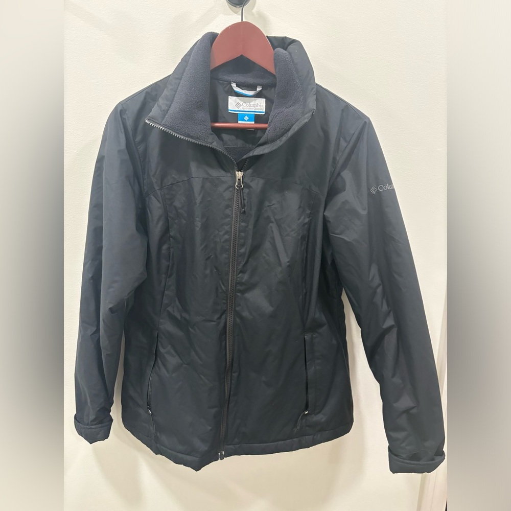 Columbia, Women's Fleece Lined jacket, black, size M